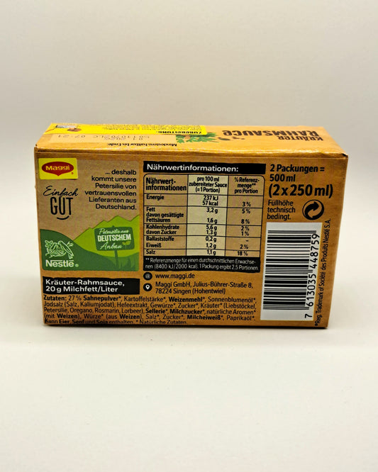 Maggi Krauter Rahm Sauce - 2Pack