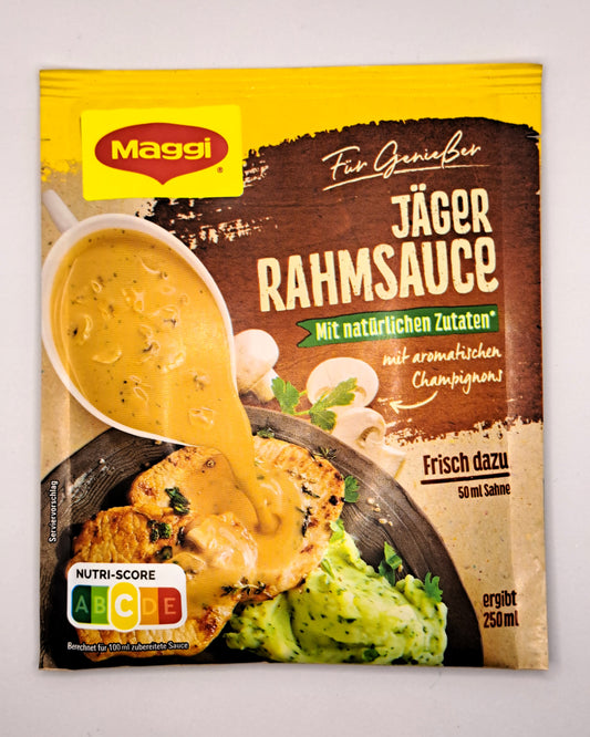 Maggi Jager Rahm Sauce