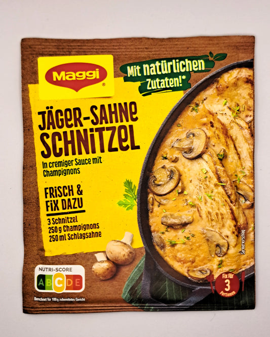 Maggi Jager Sahne Schnitzel